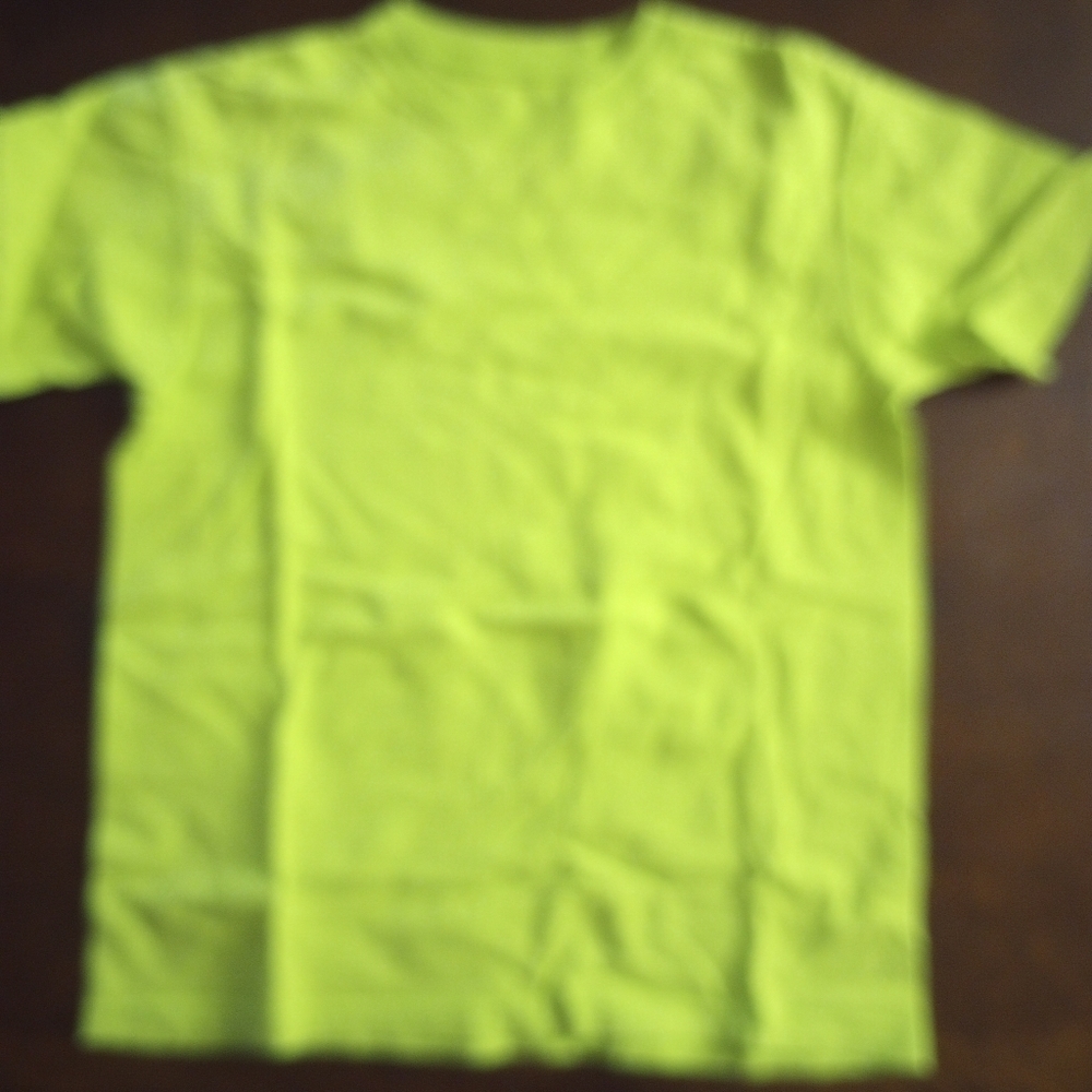 🏞️🎮🖥️ Fruit of the Loom Lime Yellow Green Top